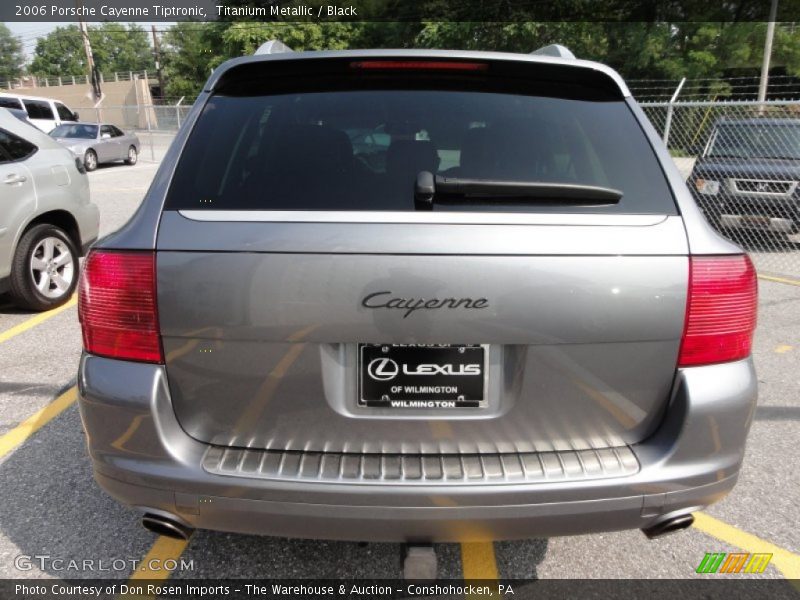 Titanium Metallic / Black 2006 Porsche Cayenne Tiptronic