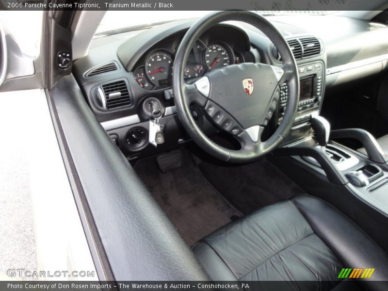 Titanium Metallic / Black 2006 Porsche Cayenne Tiptronic