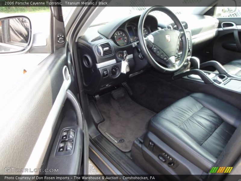 Titanium Metallic / Black 2006 Porsche Cayenne Tiptronic