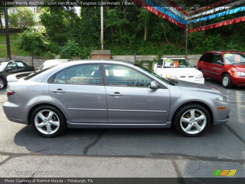 Tungsten Gray Metallic / Black 2006 Mazda MAZDA6 i Sport Hatchback