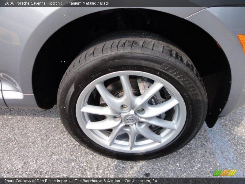 Titanium Metallic / Black 2006 Porsche Cayenne Tiptronic