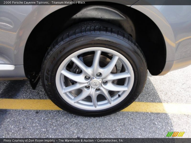 Titanium Metallic / Black 2006 Porsche Cayenne Tiptronic