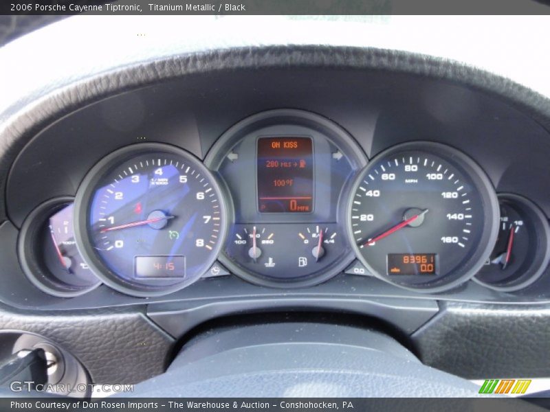 Titanium Metallic / Black 2006 Porsche Cayenne Tiptronic