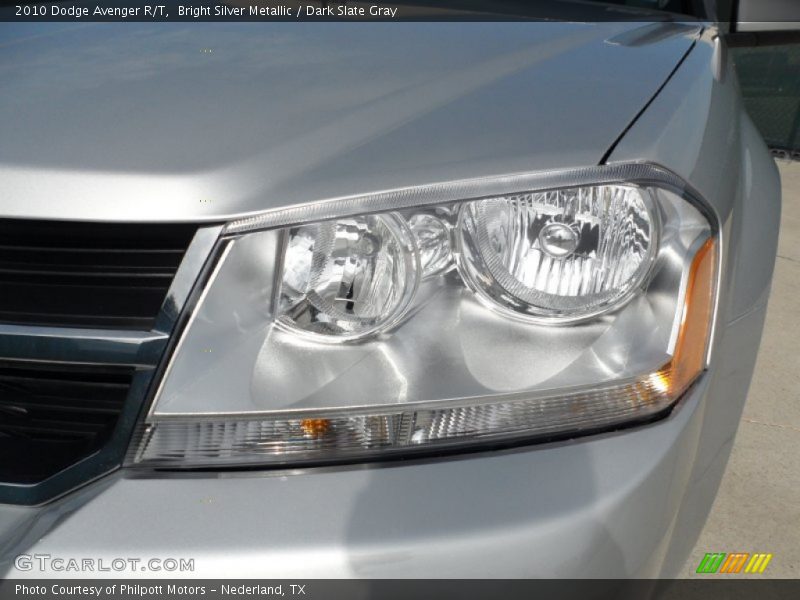 Bright Silver Metallic / Dark Slate Gray 2010 Dodge Avenger R/T