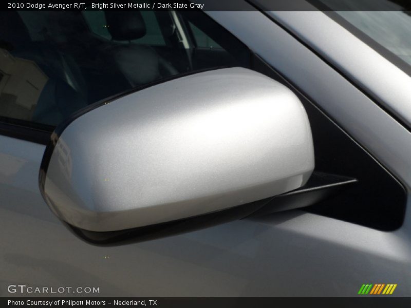 Bright Silver Metallic / Dark Slate Gray 2010 Dodge Avenger R/T