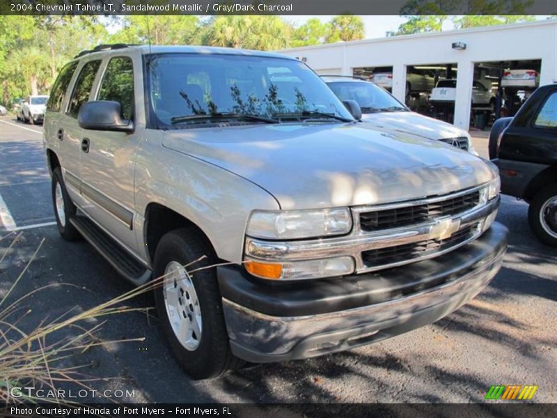 Sandalwood Metallic / Gray/Dark Charcoal 2004 Chevrolet Tahoe LT