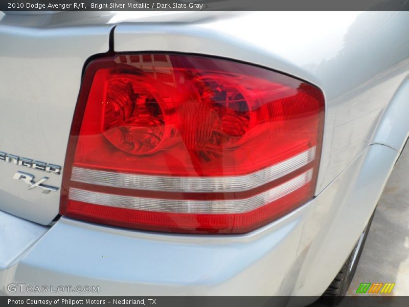 Bright Silver Metallic / Dark Slate Gray 2010 Dodge Avenger R/T