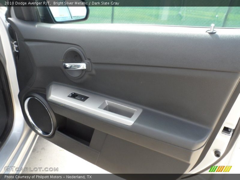Bright Silver Metallic / Dark Slate Gray 2010 Dodge Avenger R/T
