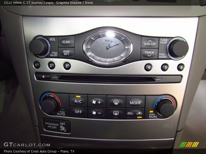 Graphite Shadow / Stone 2010 Infiniti G 37 Journey Coupe