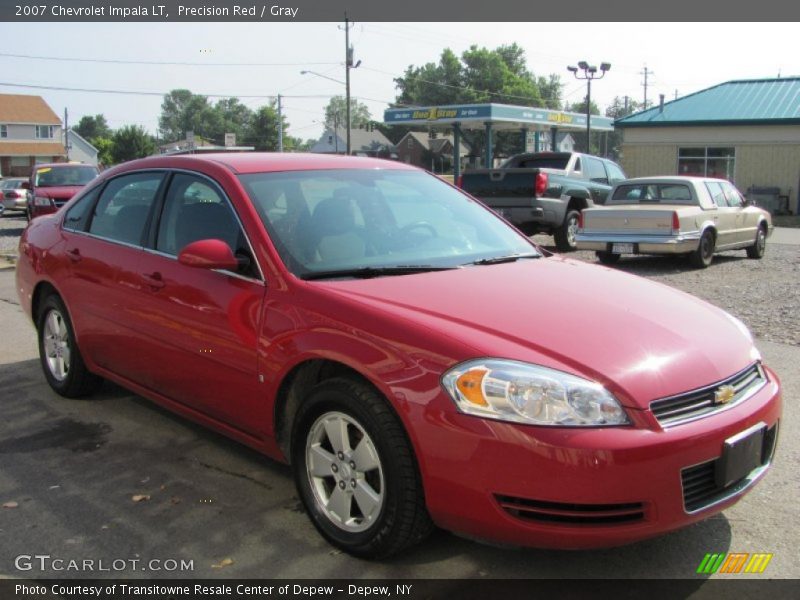 Precision Red / Gray 2007 Chevrolet Impala LT