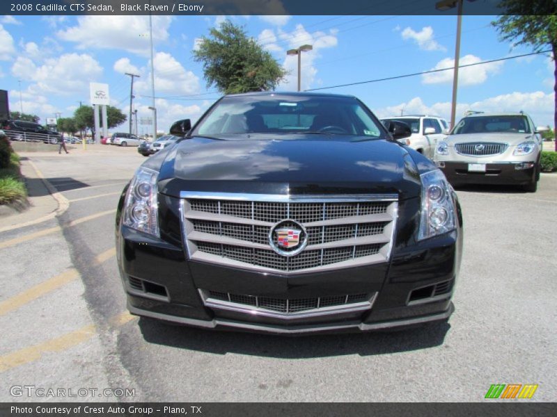 Black Raven / Ebony 2008 Cadillac CTS Sedan