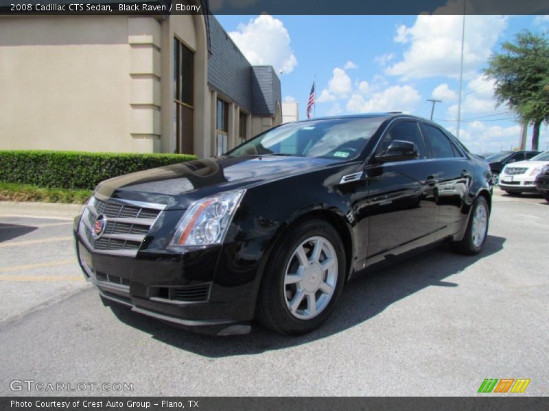 Black Raven / Ebony 2008 Cadillac CTS Sedan