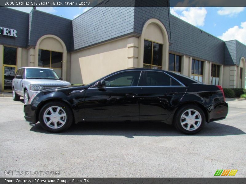 Black Raven / Ebony 2008 Cadillac CTS Sedan
