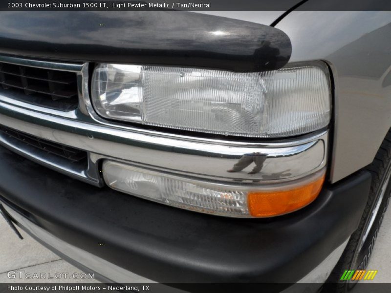 Light Pewter Metallic / Tan/Neutral 2003 Chevrolet Suburban 1500 LT