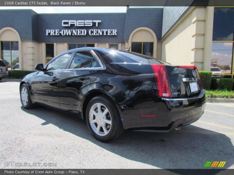 Black Raven / Ebony 2008 Cadillac CTS Sedan