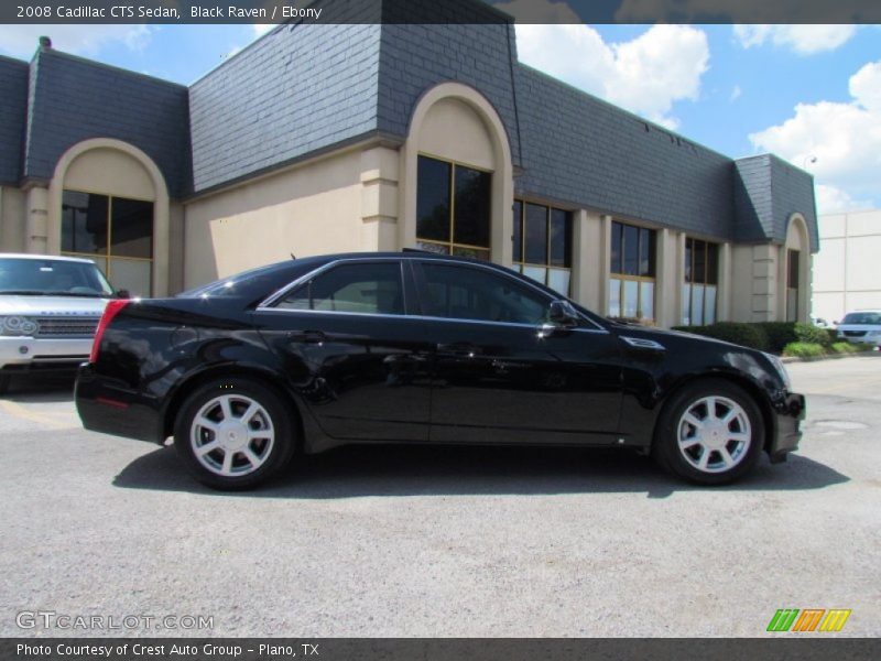 Black Raven / Ebony 2008 Cadillac CTS Sedan