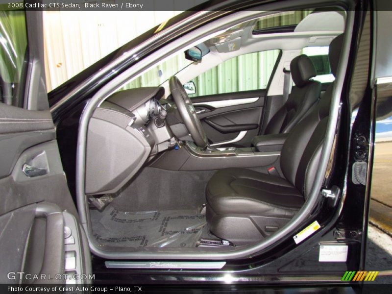 Black Raven / Ebony 2008 Cadillac CTS Sedan
