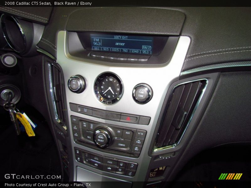 Black Raven / Ebony 2008 Cadillac CTS Sedan