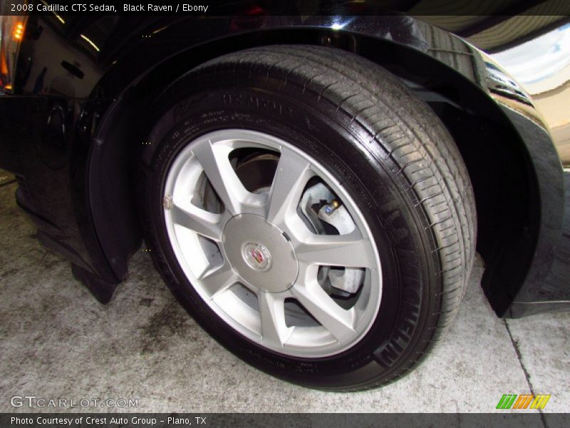 Black Raven / Ebony 2008 Cadillac CTS Sedan