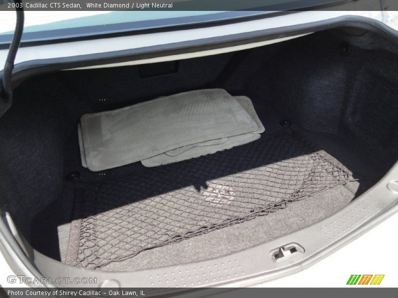 White Diamond / Light Neutral 2003 Cadillac CTS Sedan
