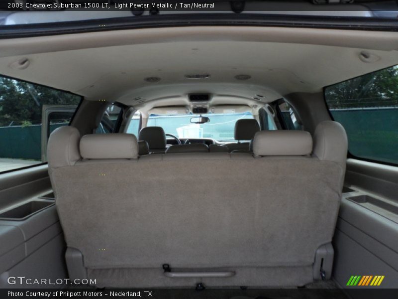 Light Pewter Metallic / Tan/Neutral 2003 Chevrolet Suburban 1500 LT
