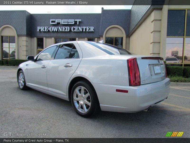 Radiant Silver Metallic / Ebony 2011 Cadillac STS V6 Luxury