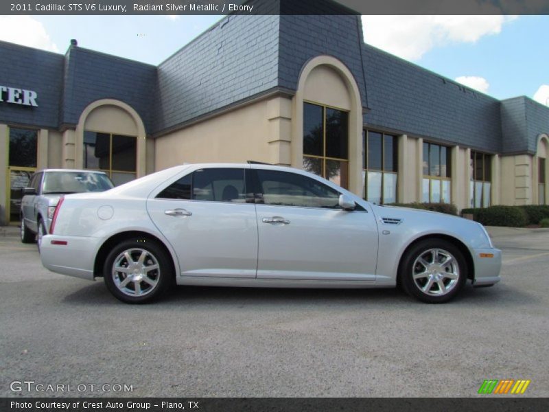 Radiant Silver Metallic / Ebony 2011 Cadillac STS V6 Luxury