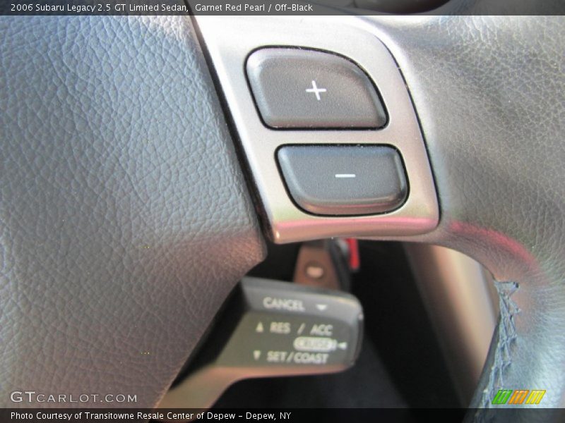Garnet Red Pearl / Off-Black 2006 Subaru Legacy 2.5 GT Limited Sedan