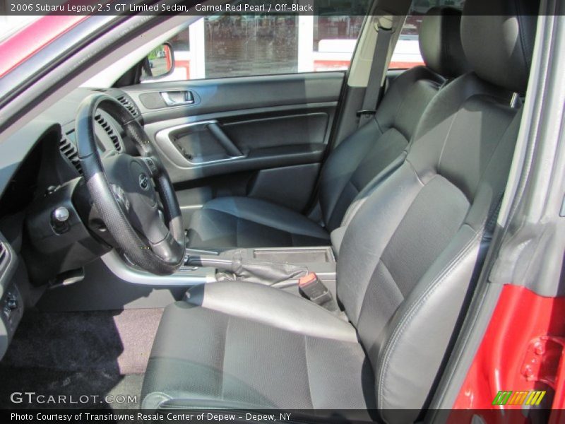 Garnet Red Pearl / Off-Black 2006 Subaru Legacy 2.5 GT Limited Sedan