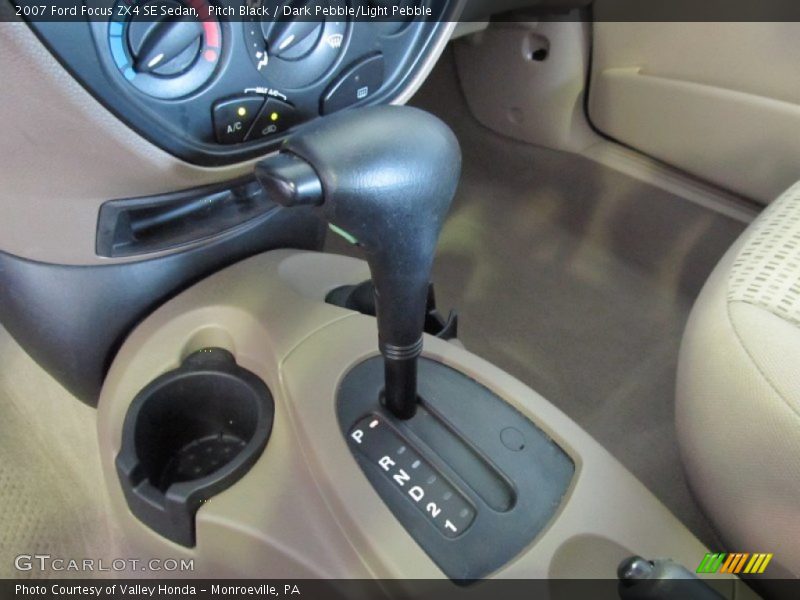 Pitch Black / Dark Pebble/Light Pebble 2007 Ford Focus ZX4 SE Sedan