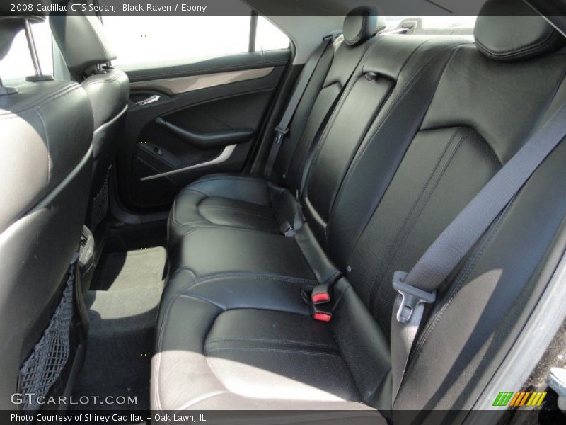 Black Raven / Ebony 2008 Cadillac CTS Sedan