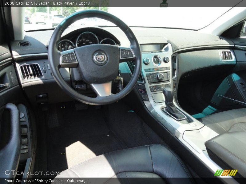 Black Raven / Ebony 2008 Cadillac CTS Sedan
