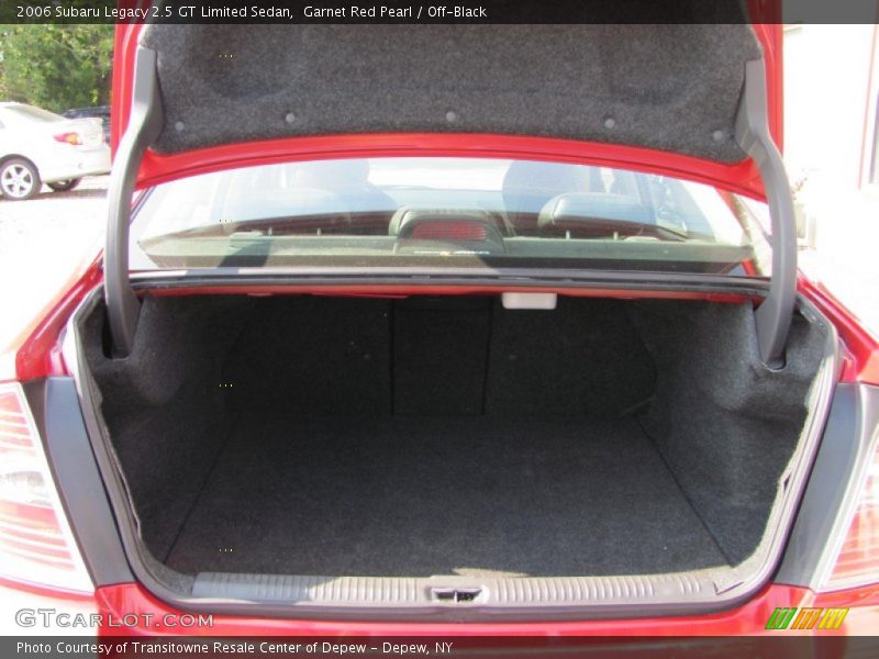 Garnet Red Pearl / Off-Black 2006 Subaru Legacy 2.5 GT Limited Sedan