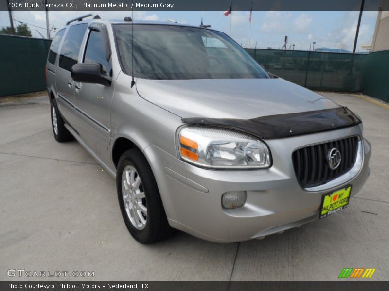 Platinum Metallic / Medium Gray 2006 Buick Terraza CXL