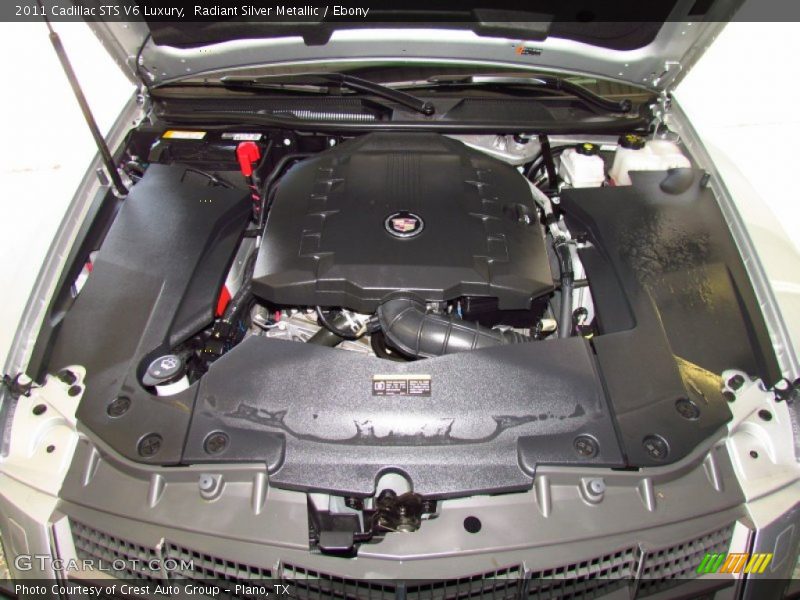 Radiant Silver Metallic / Ebony 2011 Cadillac STS V6 Luxury