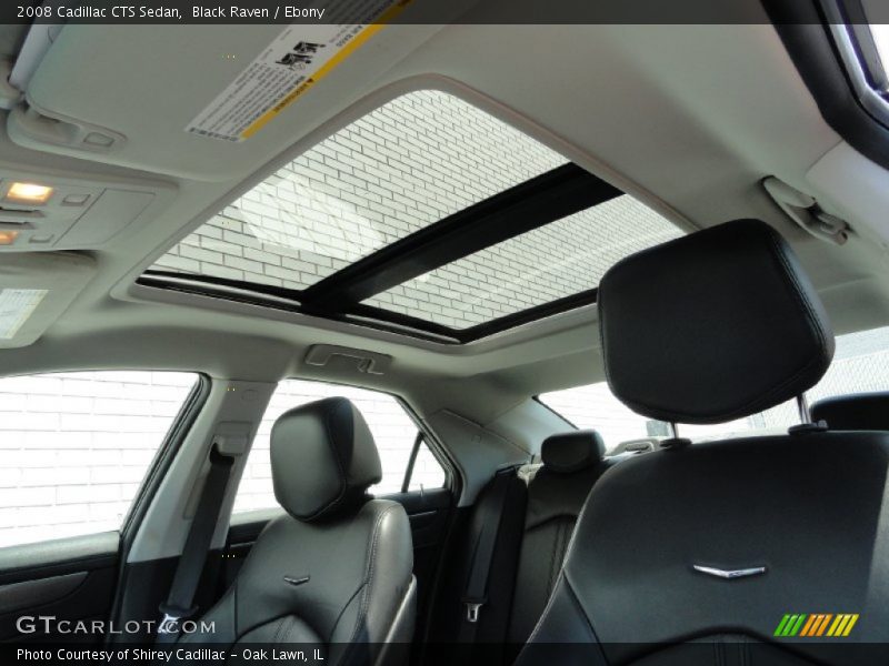 Black Raven / Ebony 2008 Cadillac CTS Sedan