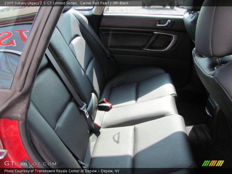 Garnet Red Pearl / Off-Black 2006 Subaru Legacy 2.5 GT Limited Sedan