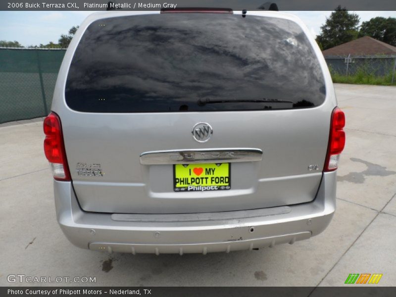 Platinum Metallic / Medium Gray 2006 Buick Terraza CXL