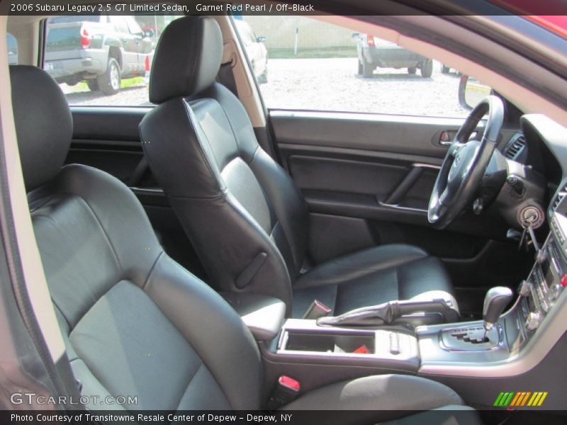 Garnet Red Pearl / Off-Black 2006 Subaru Legacy 2.5 GT Limited Sedan