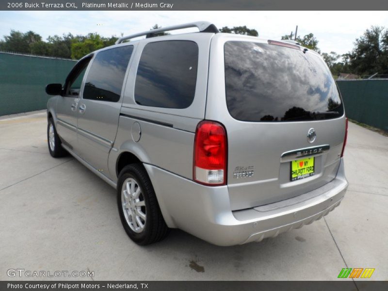 Platinum Metallic / Medium Gray 2006 Buick Terraza CXL