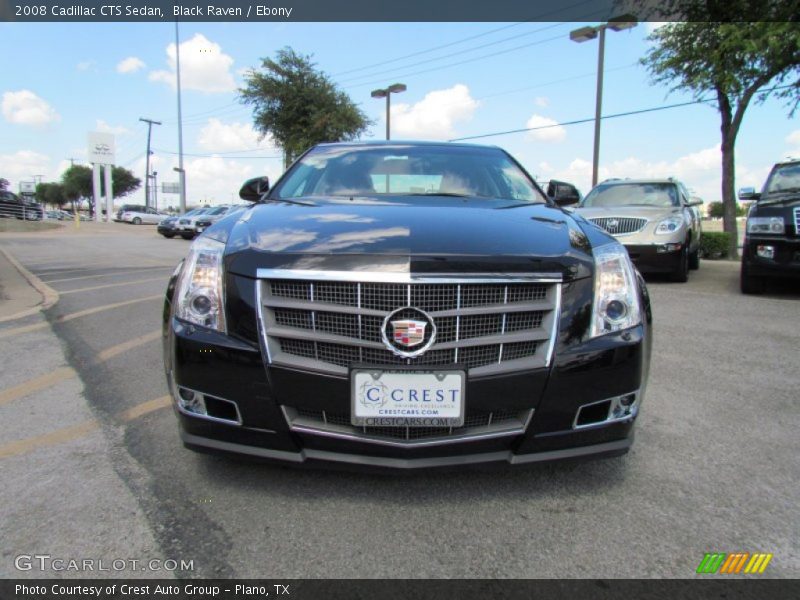 Black Raven / Ebony 2008 Cadillac CTS Sedan