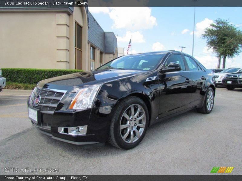 Black Raven / Ebony 2008 Cadillac CTS Sedan