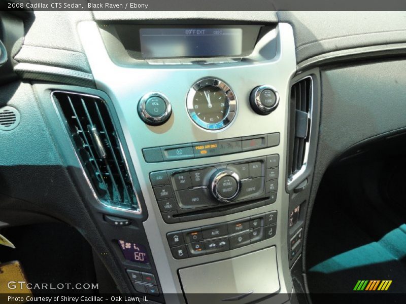 Black Raven / Ebony 2008 Cadillac CTS Sedan