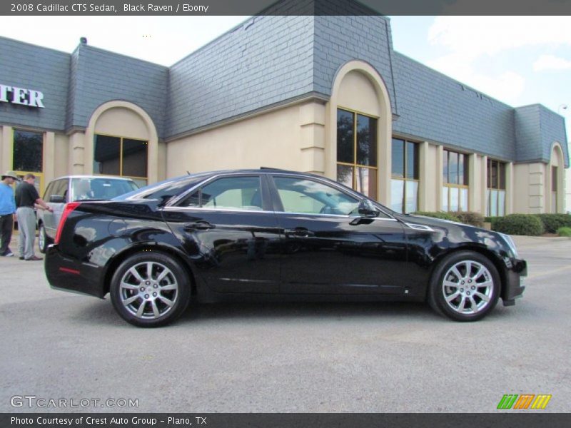 Black Raven / Ebony 2008 Cadillac CTS Sedan