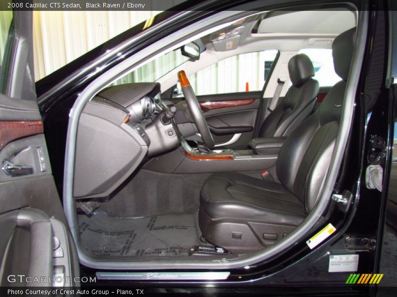 Black Raven / Ebony 2008 Cadillac CTS Sedan