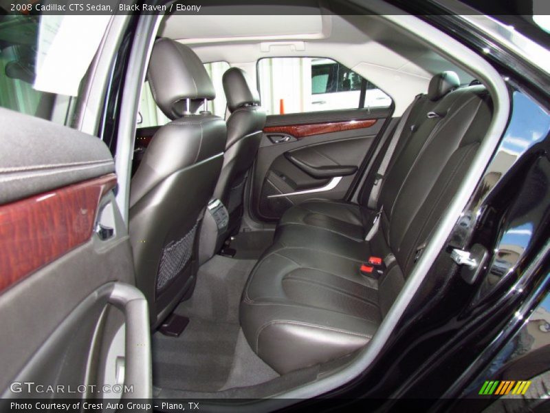 Black Raven / Ebony 2008 Cadillac CTS Sedan