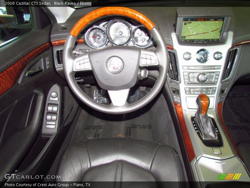 Black Raven / Ebony 2008 Cadillac CTS Sedan