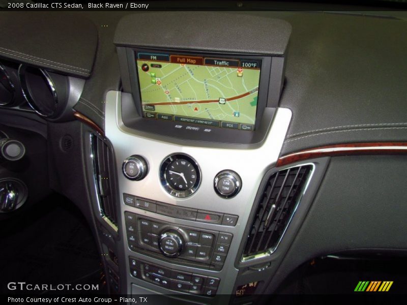 Black Raven / Ebony 2008 Cadillac CTS Sedan