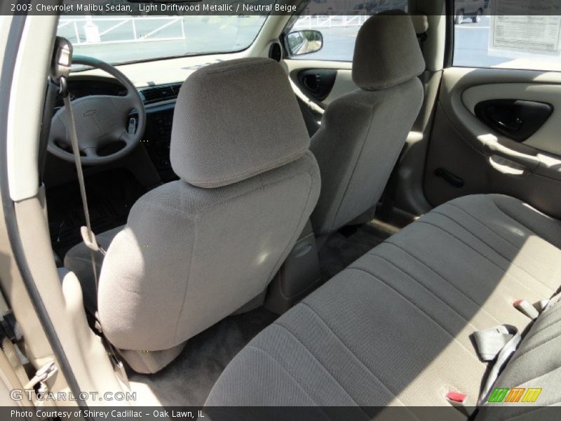 Light Driftwood Metallic / Neutral Beige 2003 Chevrolet Malibu Sedan