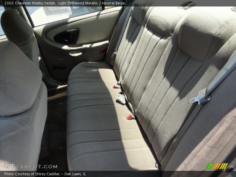 Light Driftwood Metallic / Neutral Beige 2003 Chevrolet Malibu Sedan